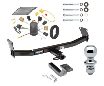 Reese Trailer Tow Hitch For 07-10 Jeep Compass 07 Patriot w/ Wiring 1-7/8" Ball - Image 1 of 4