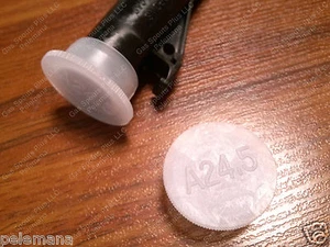 2 BLITZ Gas Can SPOUT CAPS ONLY Heavy Duty Lid LOST MY YELLOW CAP Works Awesome - Picture 1 of 7
