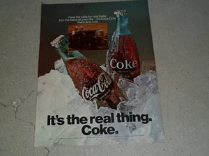 1969 COKE #2 AD / ARTICLE - Imagen 1 de 1