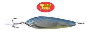 Nichols 2 1/2 oz., 6 1/2" Bass Mafia Big Larry Spoons - Assorted Colors - Picture 1 of 8