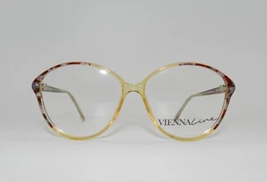 Vintage Viennaline Brille 1560-32 TRANSLUCENT AMBER Eyewear Brillengestell Austria - Bild 1 von 8