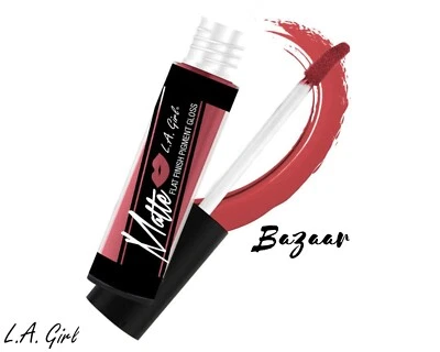 LA Girl Matte Flat Finish Pigment Gloss Bazaar 0.17oz - Image 1 of 3
