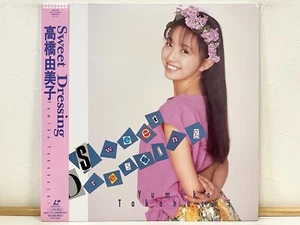 Yumiko Takahashi - Sweet Dressing 1991 Laserdisc LD Idol Japan VILL-30 W/Obi - Picture 1 of 4