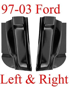 97 03 Ford Cab Corner Set, Regular Cab, 2 Door, F150, 1.2MM Thick, Left & Right - Picture 1 of 6
