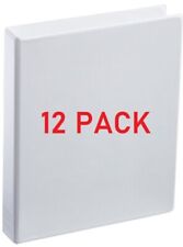 12 PACK - Deli - W38799 PP BINDER 1 IN 2 D-Ring View Binder A4 / 2.0"
