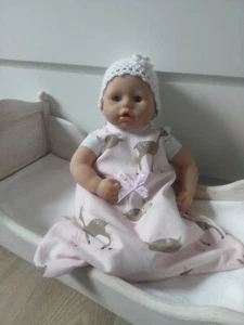 ❤ PuppenSchlafsack Reh rosa  ❤Baby Born Annabell ❤ Handmade Neu - Bild 1 von 3