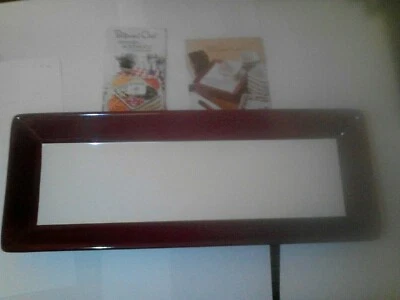 Pampered Chef Simple Additions Cranberry Rectangle Tray 16" X 6"  - Image 1 of 4