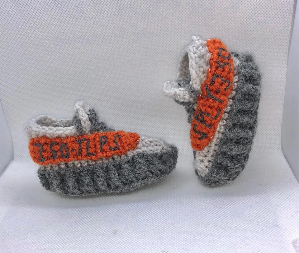 Zapatos informales infantiles recién nacidos bebé niño niña zapatos para cuna SPLY 350 naranja gris  Foto 1 de 4
