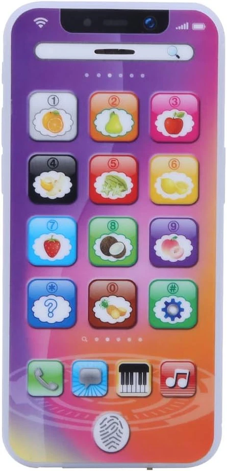 MARKENLOS Cikonielf Baby Smartphone Lernspielzeug Früherziehung Kleinkind Geschenk USB