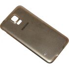 Samsung Cover Copri Batteria Originale Per Galaxy S5 Oro Coperchio Plastica New