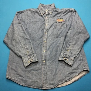 Daytona Beach - Bike Week 2004 - Denim Langarmshirt XXL - Bild 1 von 6