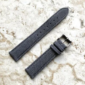 Jeans JD Leather Strap Band for Garmin Vivomove Luxe, Sport and Style -B18P20 - Picture 1 of 5