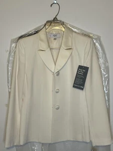Le Suit Essentials Skirt Suit 6 NEW w / Tags - Picture 1 of 7