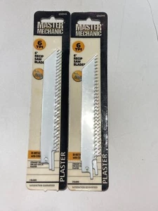 Master Mechanic 698946, 6 Inch 6 TPI Recip Saw Blades 2pcs-Set Of 2 - Picture 1 of 3