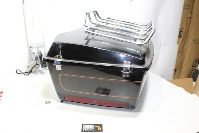 Paquete de equipaje Harley Electra Glide Tour Pak 96-06 tapa maletero agrietada sin llave Foto 1 de 4