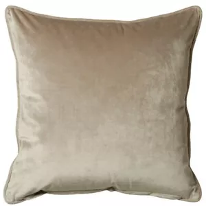 4 x weicher französischer Samt Gefühl Kissenbezug in Nerz 55 cm x 55 cm (22") - Bild 1 von 1