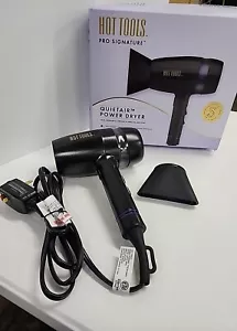 Hot Tools Pro Signature Quietair Power Hair Dryer Black. M212 - Picture 1 of 2