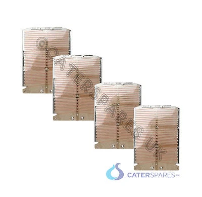 DUALIT COMBI 2+1 KOMPLETT TOASTER ELEMENT SET 2 X MITTE 2 X ENDTEILE 3 SCHLITZ