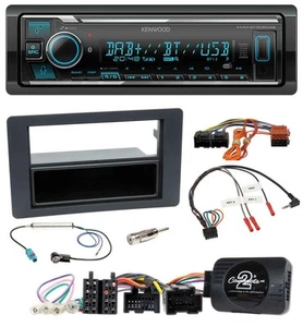 Kenwood Bluetooth Lenkrad DAB USB Autoradio für Saab 9-5 YS3E Facelift 2005-2011 - Bild 1 von 11