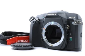 Near Mint Pentax MZ-S 35mm SLR Film Camera Black Body w/ Strap From Japan - Picture 1 of 23