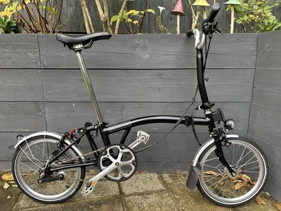 2021 Brompton C Line M3L Equivalent Faltrad + Nabendynamo Beleuchtungsset - Bild 1 von 4