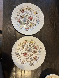 Staffordshire Bouquet PIATTI Johnson Brothers SET DI 2 - Foto 1 di 6