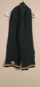 Green Bay Packer NFL Long Knit Winter Neck Scarf  - Picture 1 of 4
