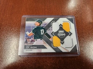 2016 Panini Elite Extra Edition - Quad Materials Matt Olson #QA-MO /299 (MEM,... - Picture 1 of 2