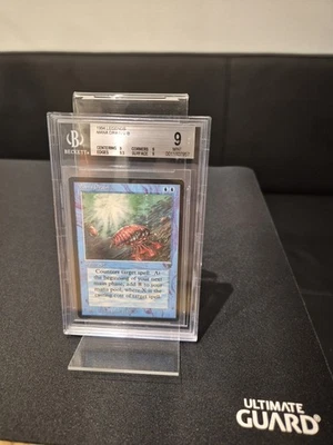 MANA DRAIN BGS 9 Quad + Magic The Gathering MTG Legends Vintage Graded No PSA - Bild 1 von 3