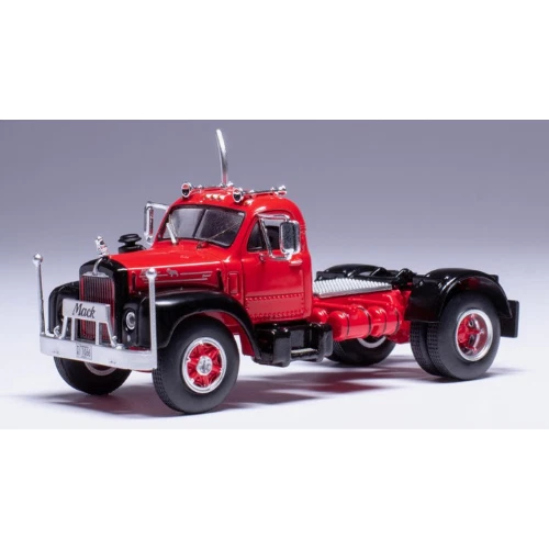 MACK B 61 1964 RED/BLACK 1:64 Ixo Model Camion Modellino Nuovo - Immagine 1 di 1