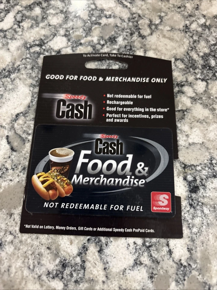 Tarjeta de regalo de comida y mercancía Speedway de $100 solamente Foto 1 de 2