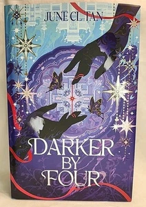 Darker By Four FairyLoot Exclusive June CL Tan Hardcover Sprayed Butterflys - Picture 1 of 12