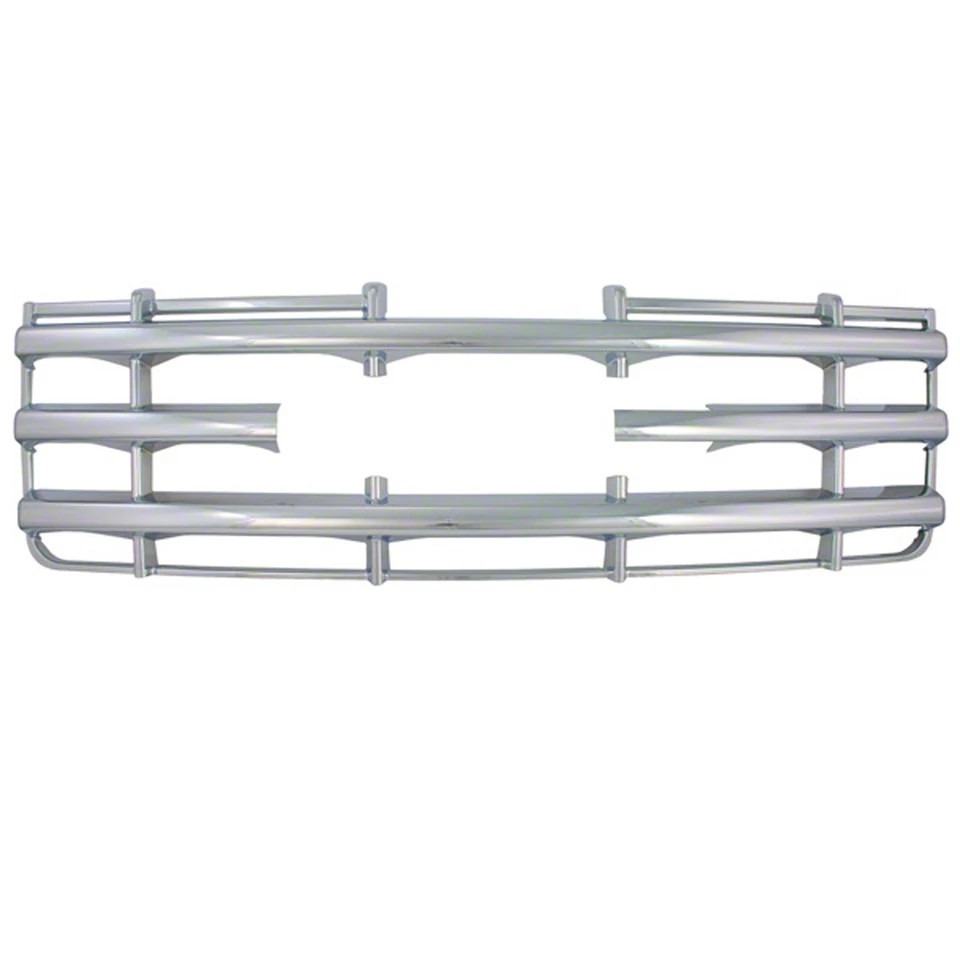 New Chrome Grill Grille Overlay for 2007-2013 GMC Sierra 1500 1SA 2SA SL SLE WT - Image 1 of 1