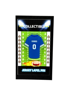 Detroit Lions Jahmyr Gibbs jersey lapel pin-Classic Collectable - Picture 1 of 1