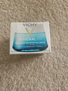 Crema estimulante de la humedad Vichy Mineral 89 100h rica textura 50 ml 1,69 OZ - Imagen 1 de 5