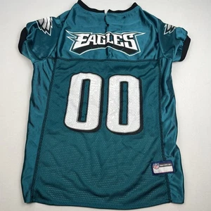 Philadelphia Eagle Hund Haustier Trikot Gr. XXL Cut Neck Grün NFL #00 Spell Out Logo - Bild 1 von 10