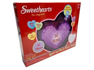 Sweethearts Light Up Purple Be Mine Brick Block Sets 97 Teile Valentinstag - Bild 1 von 3