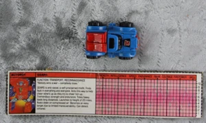 Transformers Autobot Gears Original 1984 First Generation G1 toy NOT A RE-ISSUE! - Picture 1 of 3