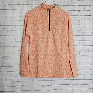 H.Milies Womens Thermal Running Top UK 14 Long Sleeve 1/4 Zip Winter Activewear - Picture 1 of 13