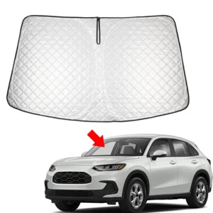 Auto Faltbare Windschutzscheibe Sonnenschutz Visier Schutz Für Honda HR-V 2023 + - Picture 1 of 18