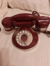 TELEFONO A DISCO TELCER ROSSO