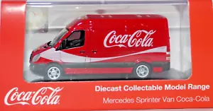 Oxford Diecast Mercedes Sprinter Van Coca Cola Rosso Scala 1:76 - Foto 1 di 2