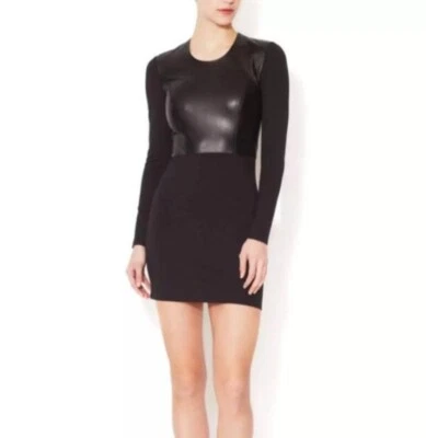 Vestido Vaina Helmut Lang Cuero Corpiño TALLA L Foto 1 de 4