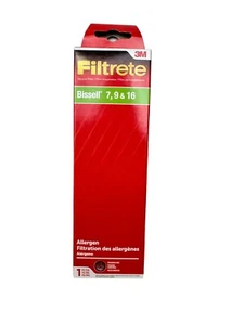 NEU 3M Filtrete Bissell 7/9/16 Einzelsauger Filter 66807A HEPA Cleanview Trak - Bild 1 von 2