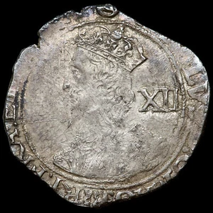 Charles I, 1625-49. Shilling, mm. Triangle In Circle, 1641-43. - Picture 1 of 3