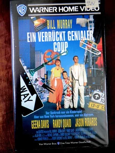 Ein verrückt genialer Coup Bill Murray Geena Davis VHS Warner Home Video - Imagen 1 de 3