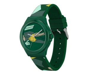 Lacoste Neocroc Reloj Hombre Deportivo Verde Redondo Reloj Hombre 42mm 5ATM - Imagen 1 de 5