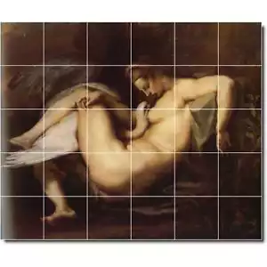 Mural de azulejos de cerámica pintura de desnudos Peter Rubens PT07653. 48 x 40 (30) 8x8 azulejos - Imagen 1 de 1