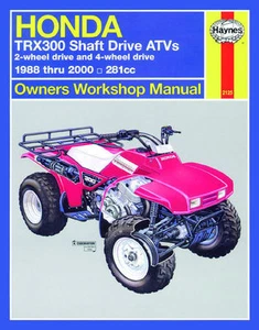 Manuale di riparazione Honda Quad TRX300 1988, 89, 90, 91, 92, 93, 94, 95 - 00 - Foto 1 di 1