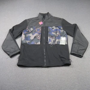 Billabong Mens Fleece Jacket Large Black Graphene Otis Carey Full Zip RP$129 - Picture 1 of 10